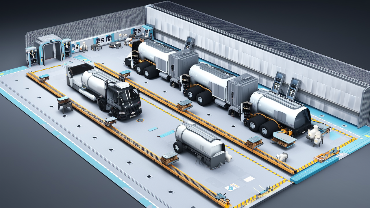 机加车间设备布置图